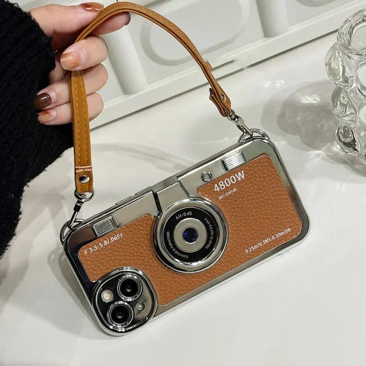 INVISION™  3D Retro Vintage Camera Case- iPhone